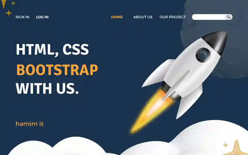 Read more about the article Website Design (HTML, CSS, Bootstrap)