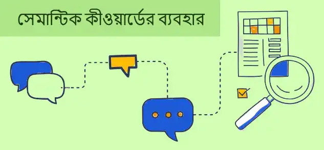 এসইও এর ক্ষেত্রে সেমাান্টিক কীওয়ার্ডের ব্যবহার