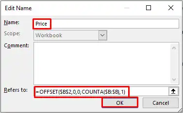 Create Dynamic Name Ranges in Excel