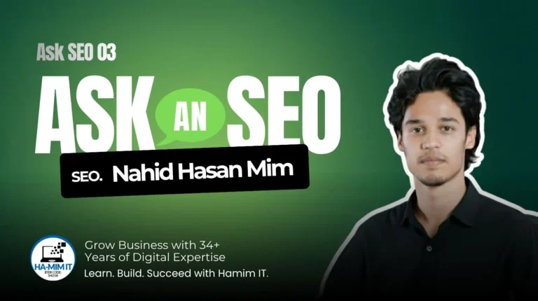 Promotional image for a tutorial on "Mastering Hreflang for International SEO" and avoiding common pitfalls, featuring SEO expert Nahid Hasan Mim.