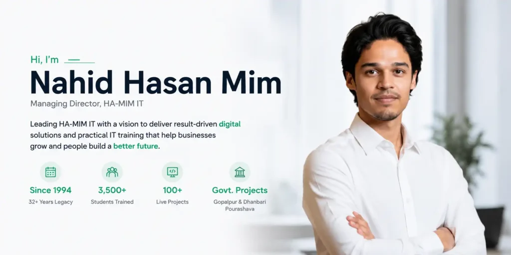 Book a Meeting with Nahid Hasan Mim | HAMIM IT